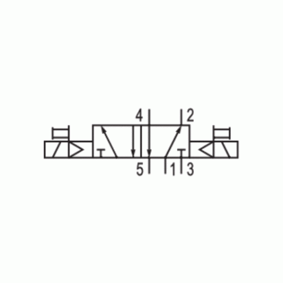 P2LBZ512EENDCN DISTRIBUTEUR 5/2 BISTABLE G1/4