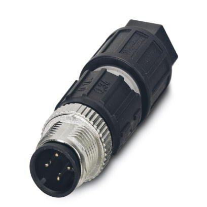 1641691 CONNECTEUR M12 MÂLE DROIT 4P (0.14mm²-0.34mm²)