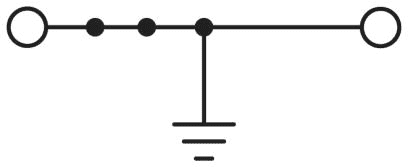 3209536 BLOC DE JONCTION TERRE 2 CONNEXIONS 2,5mm²