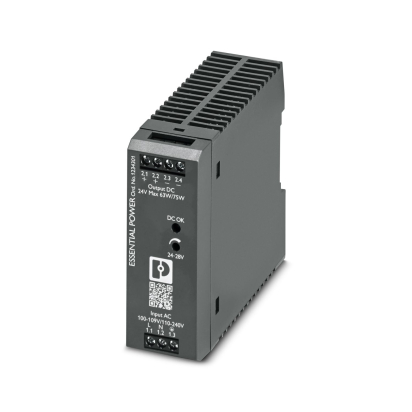 1234301 ALIMENTATION 24VDC 3.125A Série ESSENTIAL Version 2 Monophasé