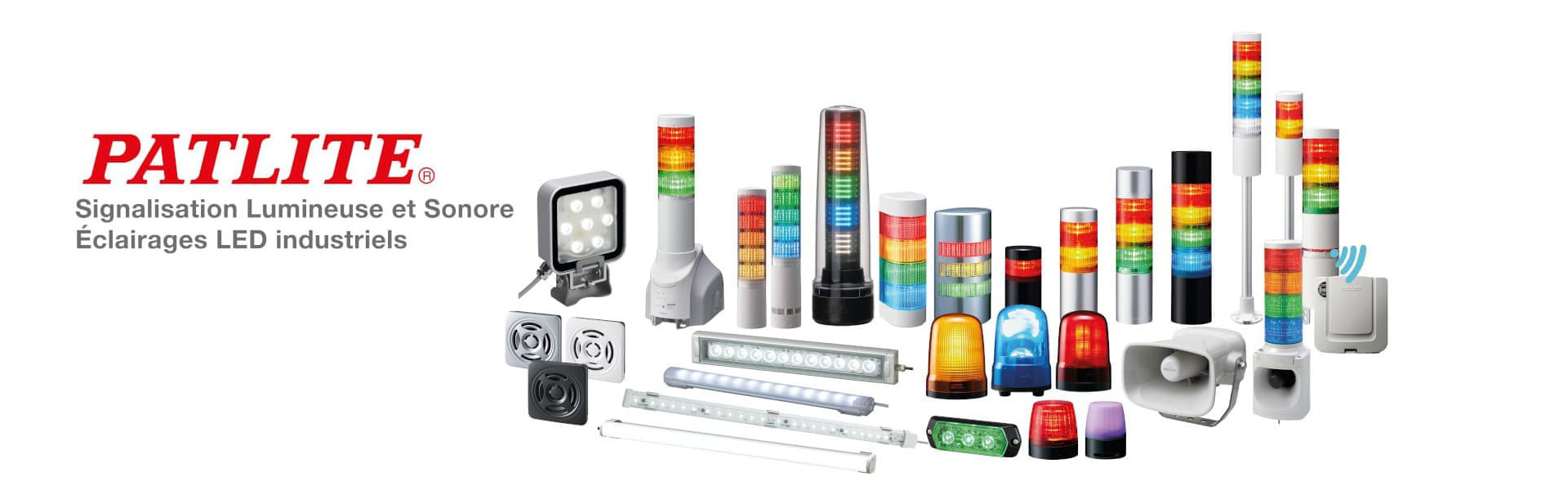 Colonnes lumineuses et signalisation